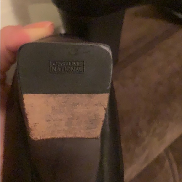 Costume National unique angular round/point heels - Picture 8 of 8